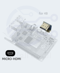 HDMI adapter connector for raspberry pi 4 and LCD
