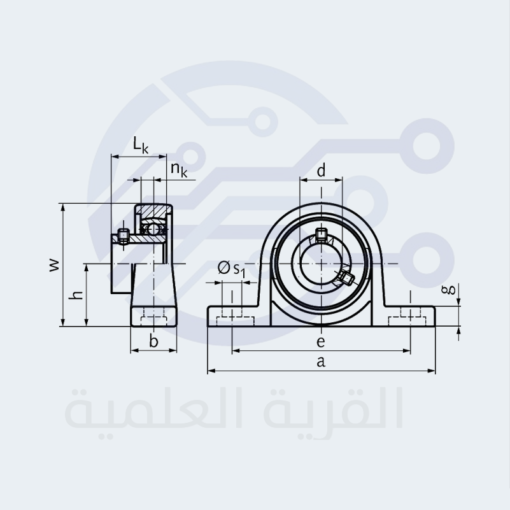 bearing seat kp-08