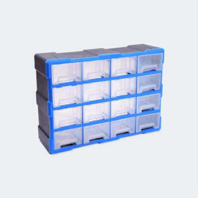 16-Drawers Cabinet, 52x16x37.5cm