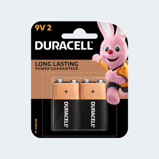 BATTERY DURACEL  9V_2PCS