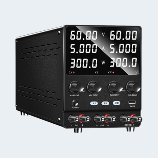 Lab Power Supply Dual Channel 60V 5A – Model SP6605.