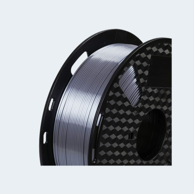 PLA Filament for 3d printer plastic CC3D - Silver