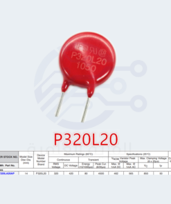 Varistor P320L20 320VAC 14MM