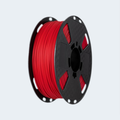 pla max pla+filament for 3d printer plastic – red cc3d