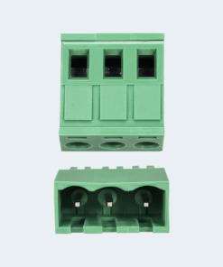 Male Female PCB Terminal Block 3Pin 90 degree