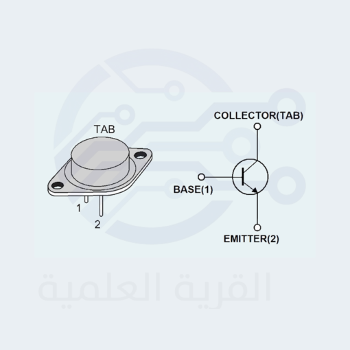 2N3055 POWER TRASNISISTOR FOR AUDIO AMPLIFIER