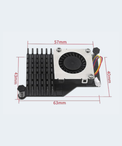 heat dissipation for raspberry pi5 heatsink big