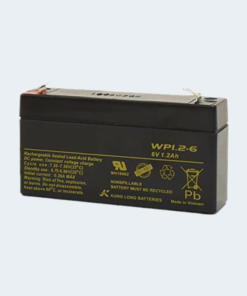 Battery Rechargeable Lead Acid  6 v 1.2 A