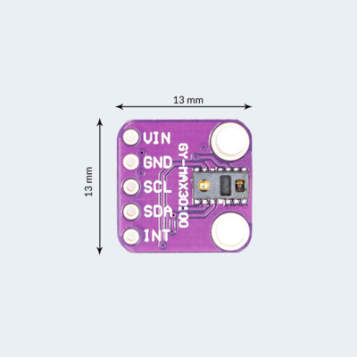 MAX30100 (new model)Heart Rate Sensor Pulse Oximetry Sensor Dimensions