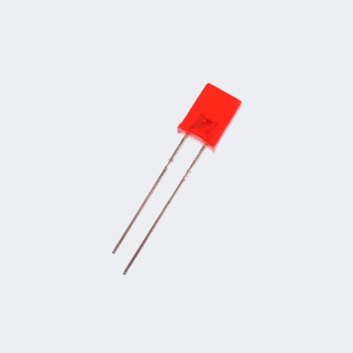 LED أحمر مربع مقاس 2*5*7 مم