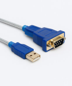 USB TO DB9 PIN RS232 Cable (0.5m) Male
