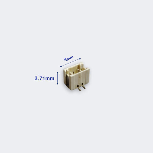 PCB Socket SMD ZH1.5 – 2 Pins – Vertical Sticker plug P=1.5 mm