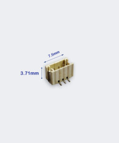 PCB Socket SMD ZH1.5 – 3 Pins – Vertical Sticker plug P=1.5 mm