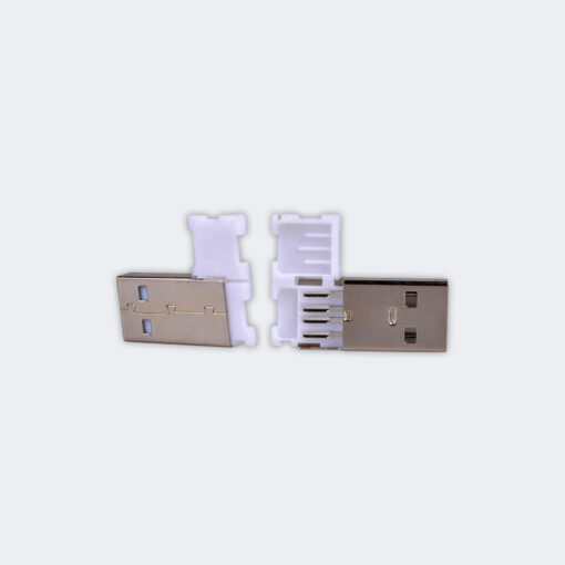 USB 2.0 Type A Straight Soldering Male Port Plug Jack Connector, USB Repair Replacement Adapter