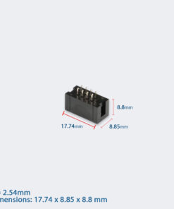 PCB Socket DC3 8p – Straight Pins