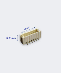 PCB Socket SMD ZH1.5 – 6 Pins – Vertical Sticker plug P=1.5 mm