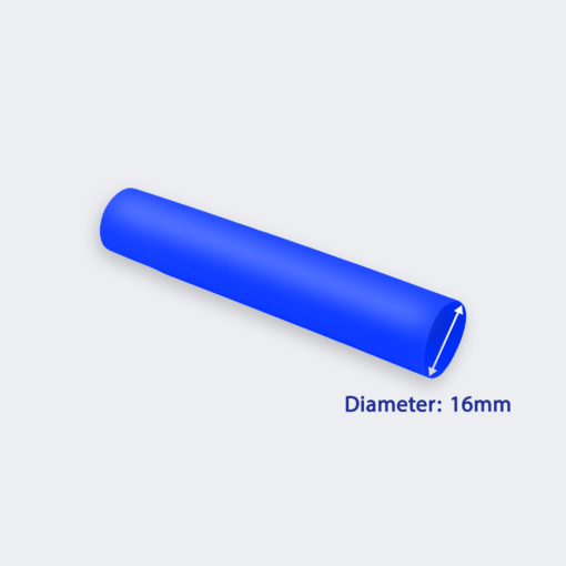 Heat Shrinkable Tube – 16mm Diameter, Blue, 1 Meter