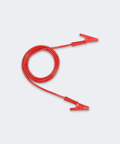 Crocodile to Crocodile Cable 14AWG – 200°c – 50cm / 1 PCS
