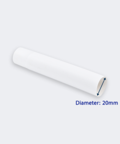Heat Shrinkable Tube – 20mm Diameter, White, 1 Meter