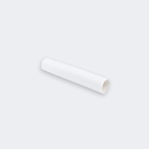 Heat Shrinkable Tube – 8mm Diameter, White, 1 Meter