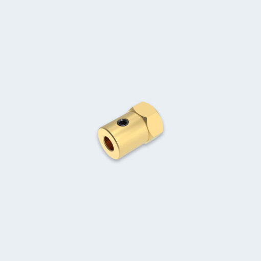 Connector Brass Hexagonal Coupling for Car Tire Diameter 5mm