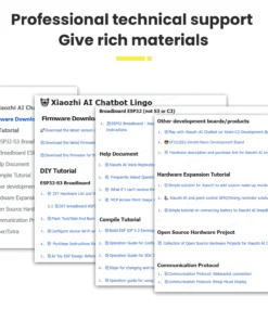 ESP32 | AI Chatbot Breadboard DIY Electronic Kit with 128×64 OLED Screen Al Voice Assistant Starter Kit