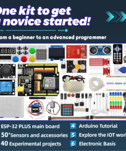 Keyestudio IOT Basic Learning Kit For ESP-32 Arduino Starter Kit With 40 Experiment Projects