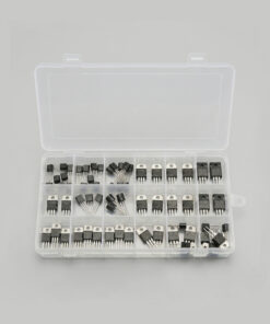 Professional Power Management & Transistor Kit (24 Compartments – 86 Pcs)