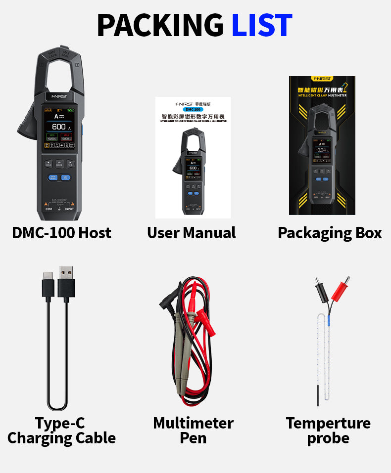 FNIRSI_DMC-100_DC_AC_Current_Voltage_Clamp_Meter_Digital_NCV_Multimeter_Details_Mobile_16-1 DMC-100 DC AC Current Voltage Clamp Meter Digital Multimeter
