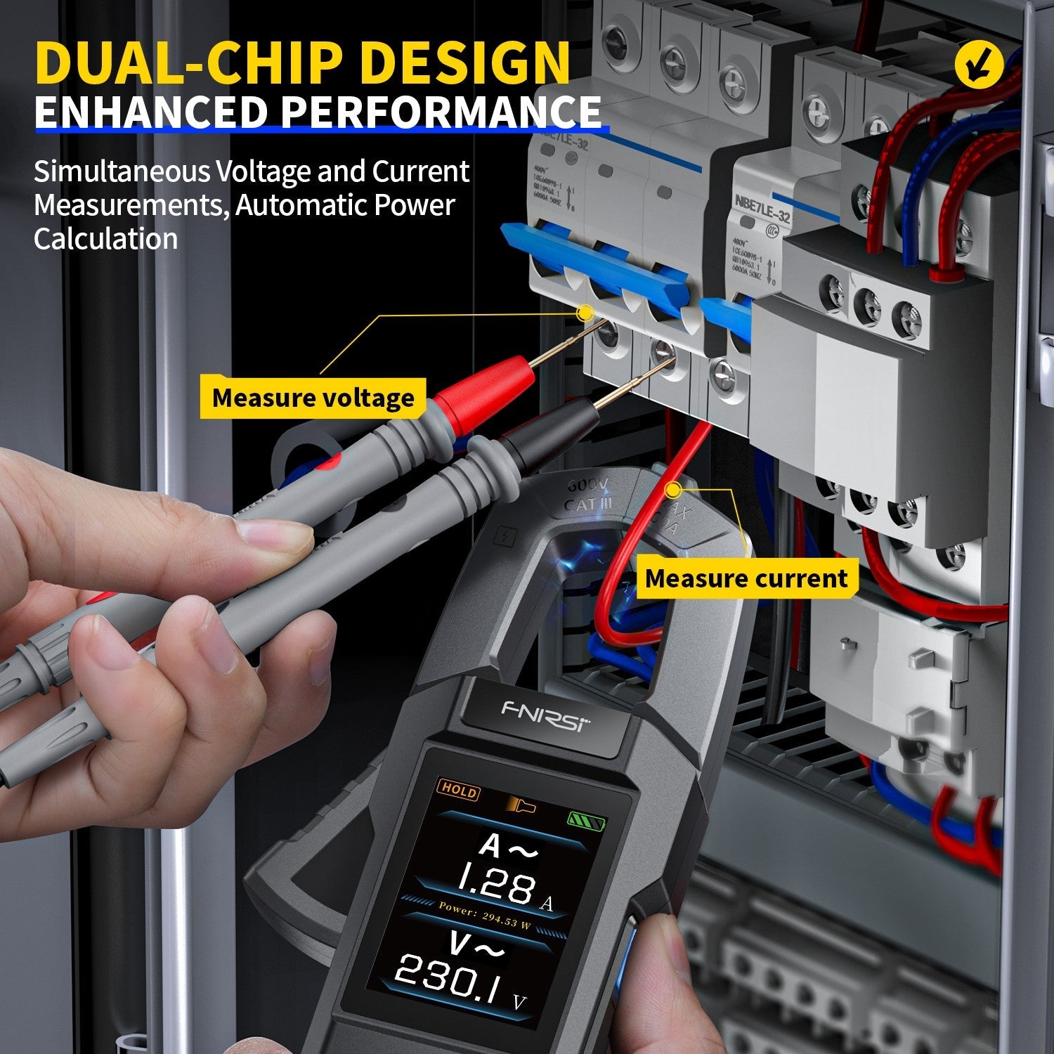 fnirsi-dmc-100-dc-ac-current-voltage-clamp-meter-digital-multimeterelectrical-testingfnirsifnirsi-5440931(2) DMC-100 DC AC Current Voltage Clamp Meter Digital Multimeter