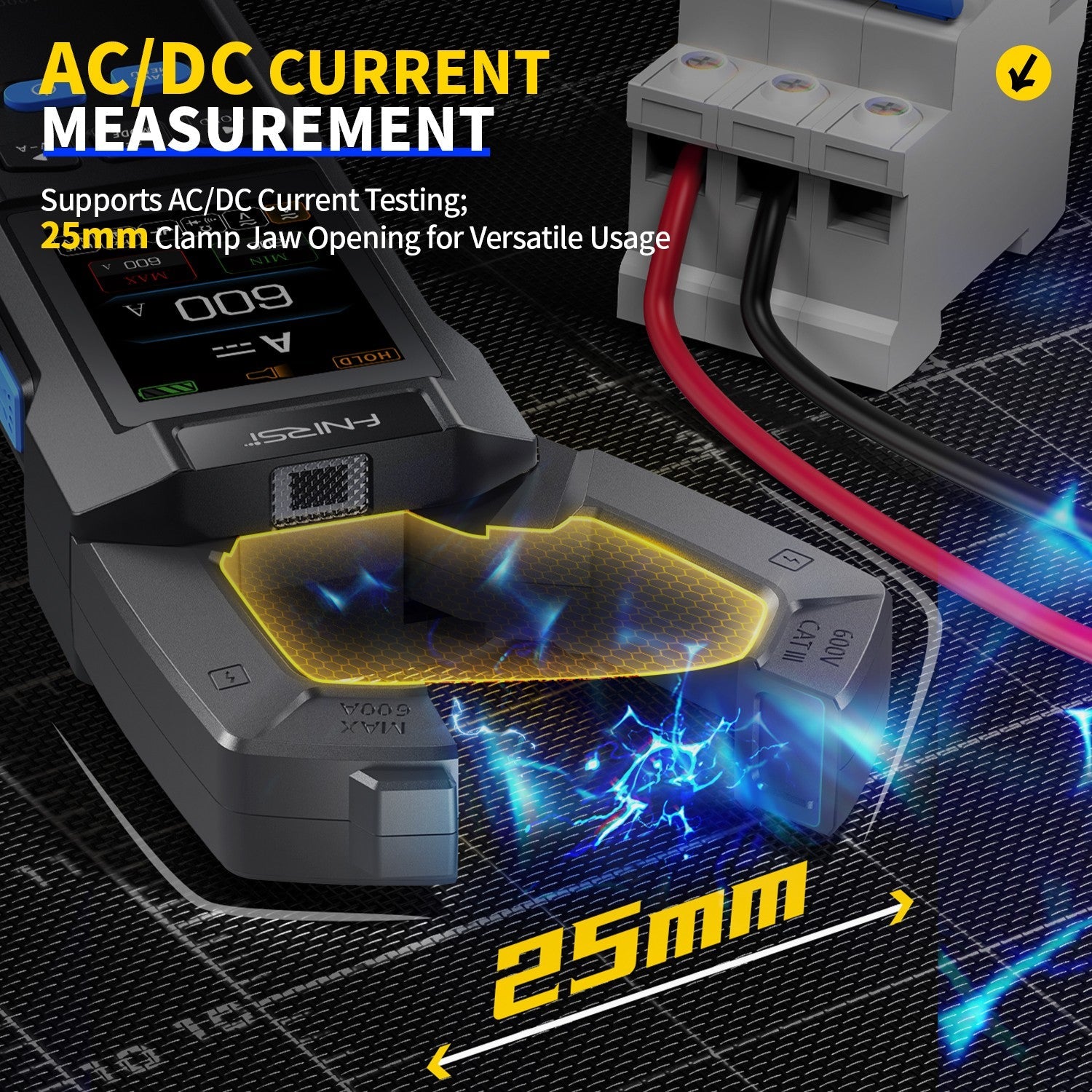 fnirsi-dmc-100-dc-ac-current-voltage-clamp-meter-digital-multimeterelectrical-testingfnirsifnirsi-9116670(2) DMC-100 DC AC Current Voltage Clamp Meter Digital Multimeter