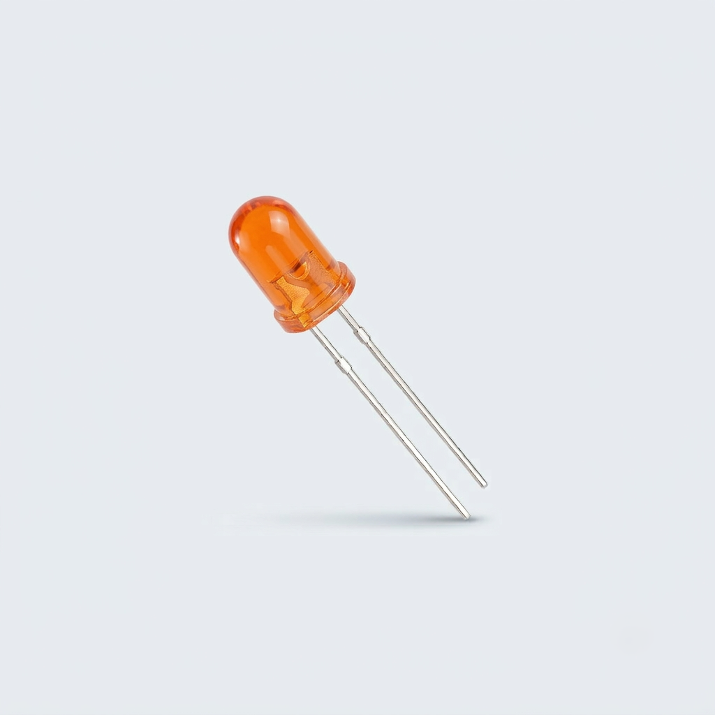 Orange 5mm LED 5mm LED (1 Piece) – Available in Multiple Colors