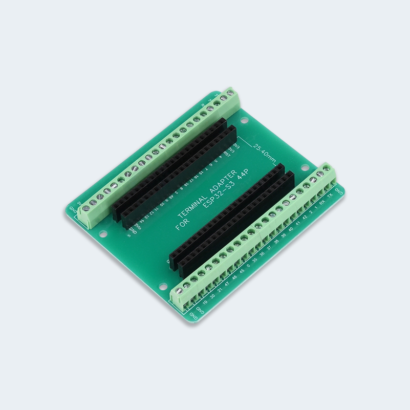 Terminal Block Adapter Board For ESP32 -S3 - 44Pins محول أطراف التوصيل ESP32-S3 (44 دبوس)