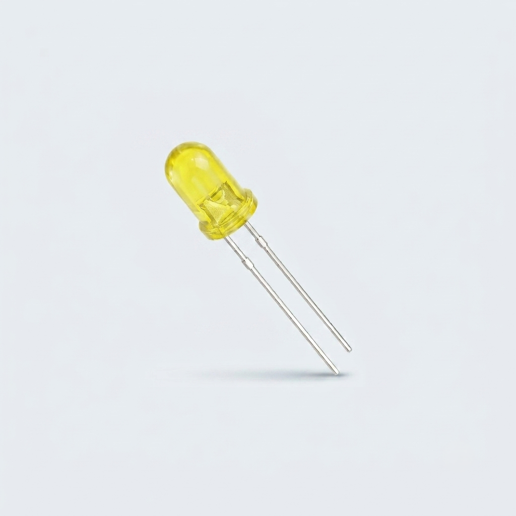 Yellow 5mm LED 5mm LED (1 Piece) – Available in Multiple Colors