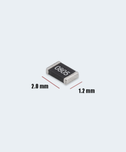 0805 SMD Resistor Kit – 50 Values, 1Ω to 2.7KΩ (20pcs Each)
