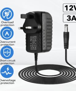 محول طاقة AC/DC – 12V 3A