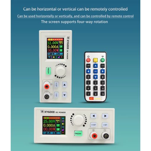 DC Regulated Power Supply Module – XY6008 XY6008‑W, 60V 8A 480W Step‑Down (2) وحدة مزود طاقة DC منظم – XY6008 / XY6008-W، 60V 8A 480W