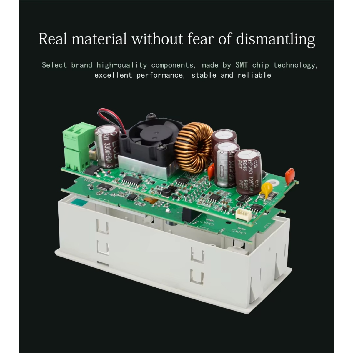 DC Regulated Power Supply Module – XY6008 XY6008‑W, 60V 8A 480W Step‑Down (3) وحدة مزود طاقة DC منظم – XY6008 / XY6008-W، 60V 8A 480W