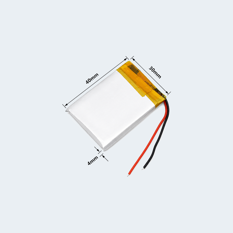 LiPo Battery 3.7v 450 mAh - 403040 2 LiPo Battery 3.7V 450mAh – 403040