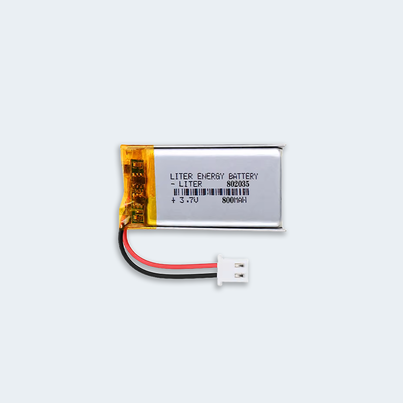 LiPo Battery 3.7v 800mAh - 802035 LiPo Battery 3.7V 800mAh – 802035
