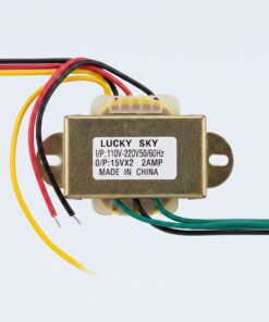 محول كهربائي 15-0-15V، 2A – دخل 110/220V AC