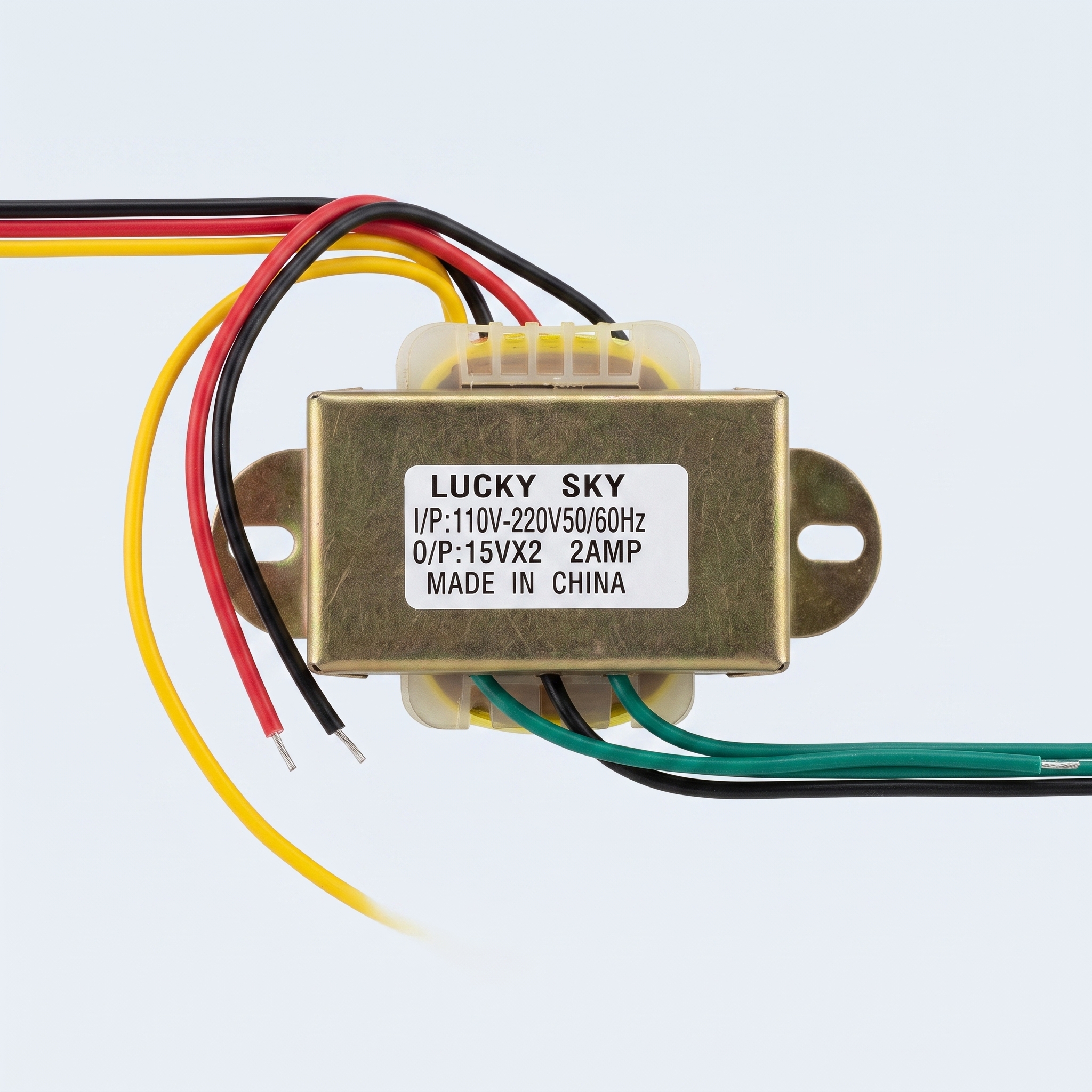 Transformer 15-0-15 2A محول كهربائي 15-0-15V، 2A – دخل 110/220V AC