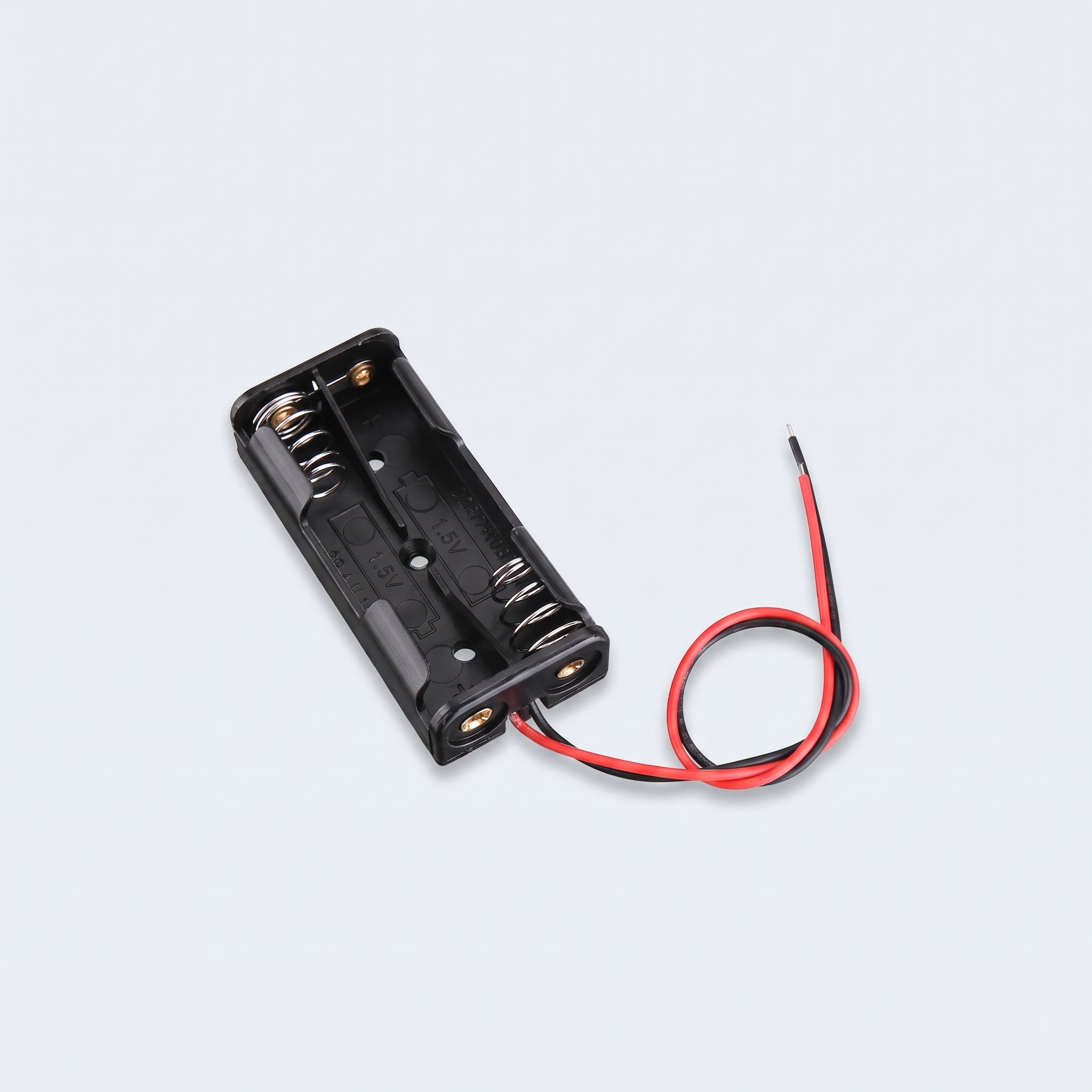 AA Battery Holder for 2 Batteries without OnOff Switch (2×AA) AA Battery Holder for 2 Batteries (2×AA)