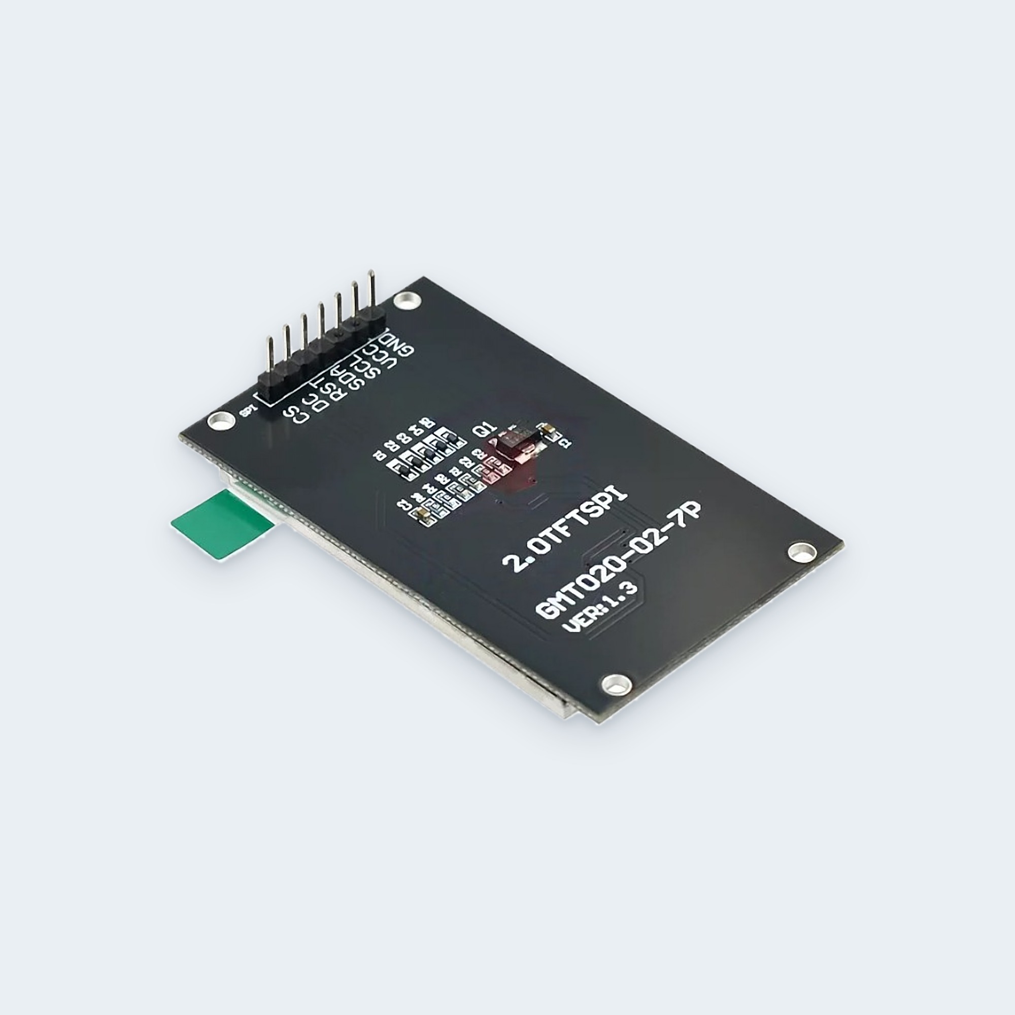 2.0-Inch Full-Color TFT LCD Display – ST7789V GMT020-02-7P (4) شاشة TFT LCD ملونة مقاس 2.0 بوصة – ST7789V GMT020-02-7P